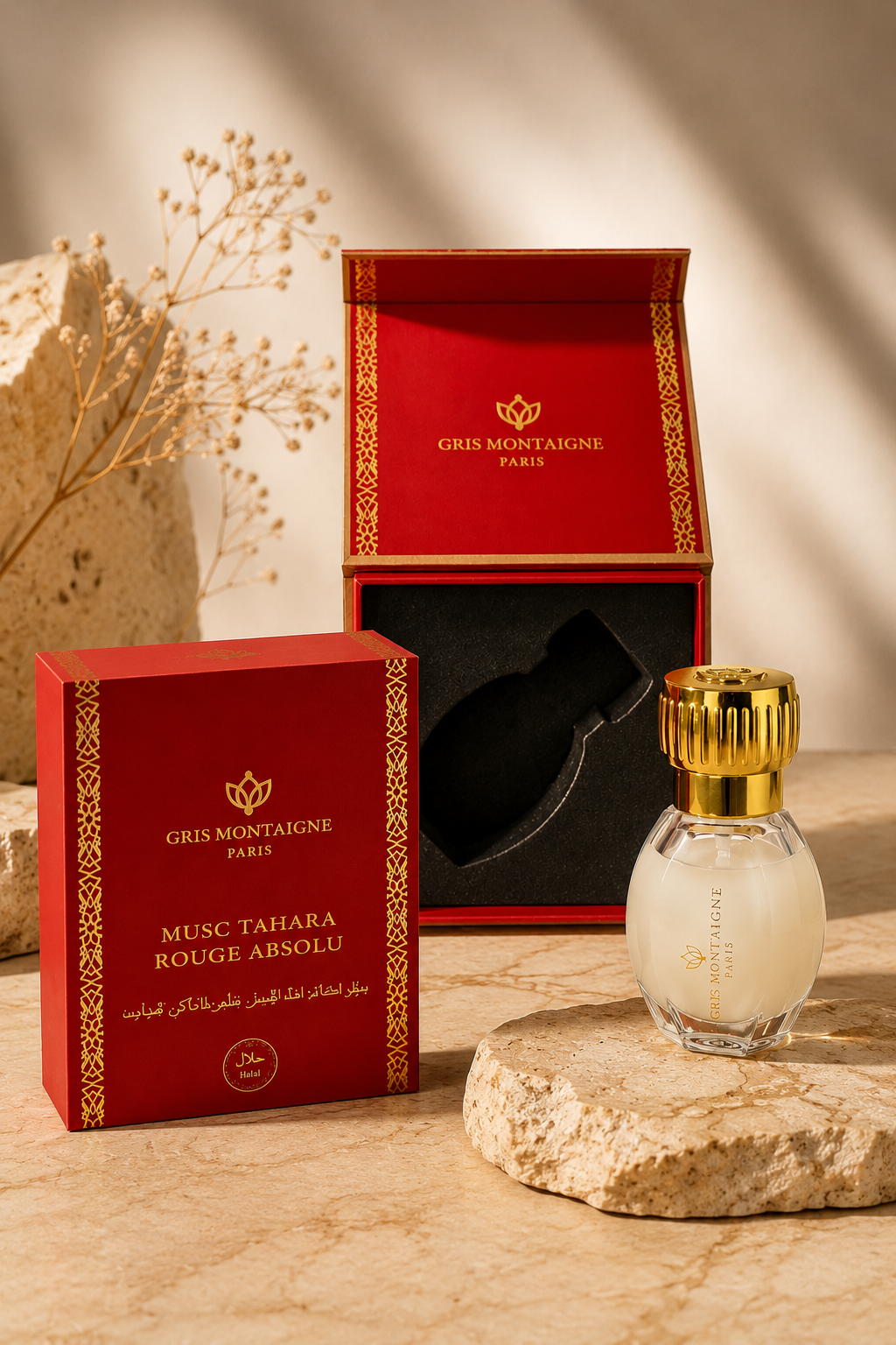 Musc Tahara Rouge Absolu – Gris Montaigne Paris Impero Inspiration